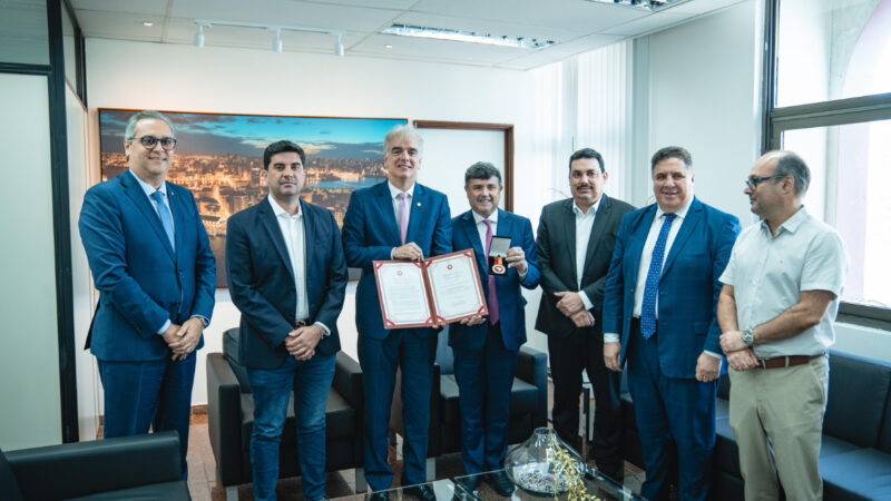 Eduardo da Fonte recebe Medalha do Mérito Patrono Roberto Lyra, maior honraria do MPPE