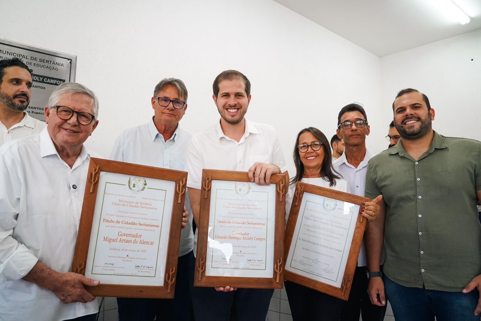 Pedro Campos acompanha inauguração do prédio Eduardo Campos, sede da UFPE em Sertânia