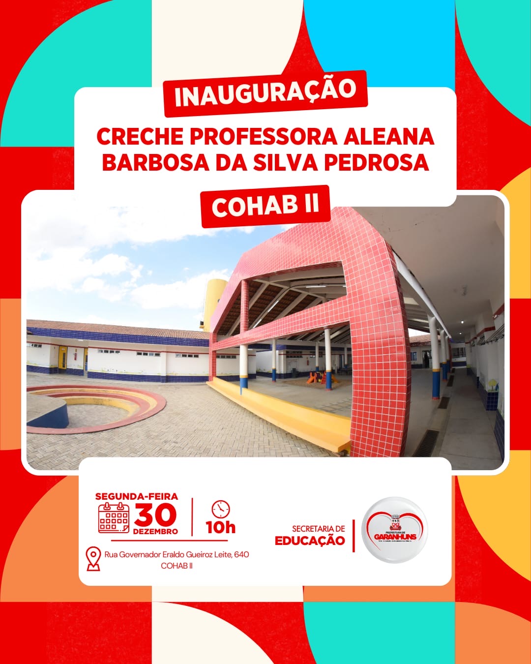 Garanhuns vai inaugurar Creche Professora Aleana Barbosa Da Silva Pedrosa