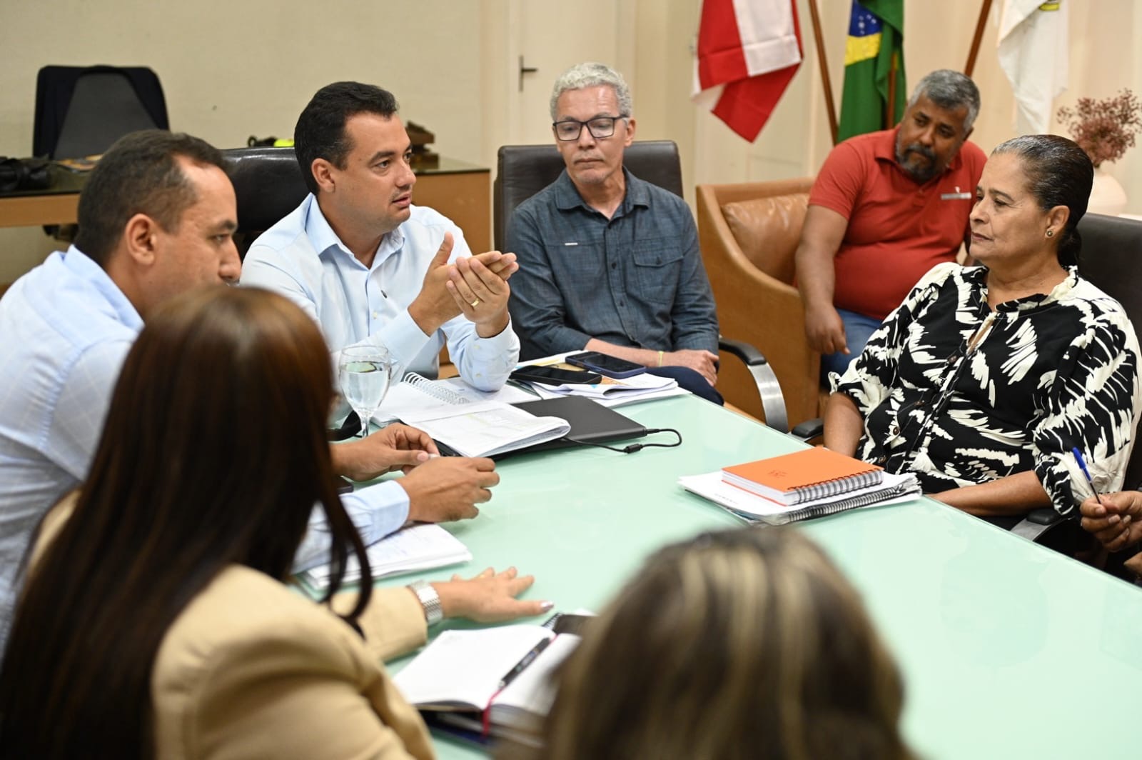 Prefeito discute com representantes do Sintrab e Sintase sobre a Saúde de Juazeiro