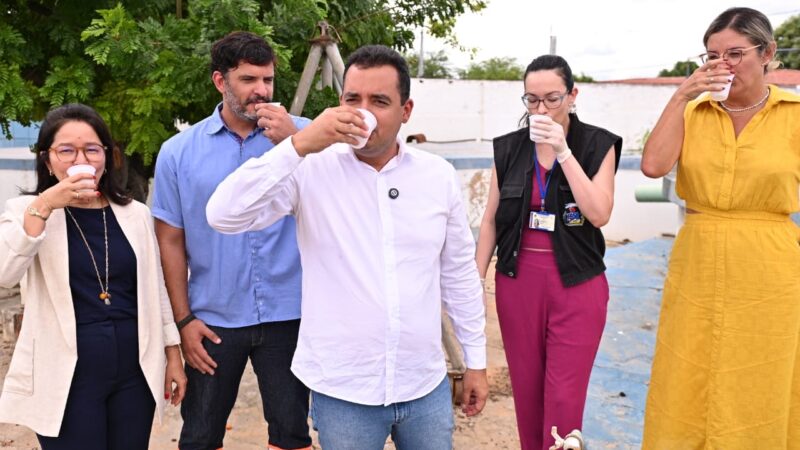 Prefeito Andrei visita Estação de Tratamento do SAAE com equipe técnica e garante a qualidade da água