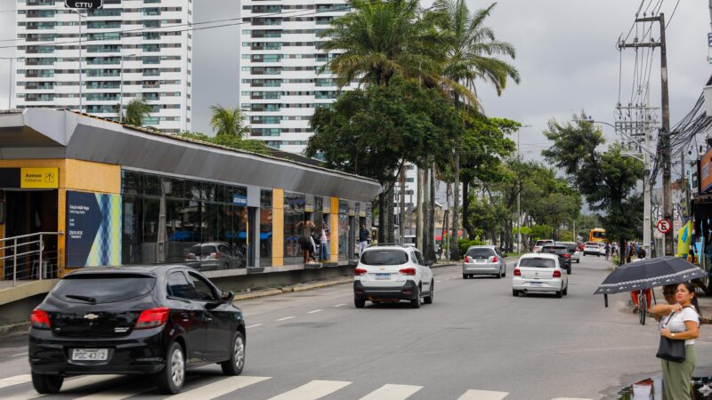 Governo abre licitação para obras de alargamento da Avenida Caxangá, no Recife, no entorno de 13 estações de BRT