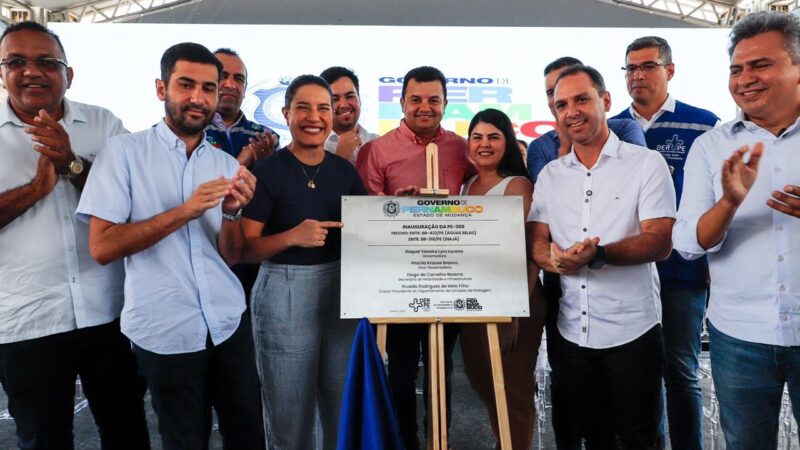 PE na Estrada: governadora Raquel Lyra entrega PE-300, mais uma rodovia restaurada no Estado