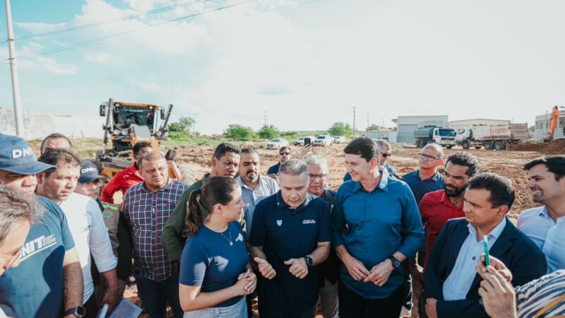 Governadora Raquel Lyra e ministro Renan Filho vistoriam obras da BR-407 em Petrolina