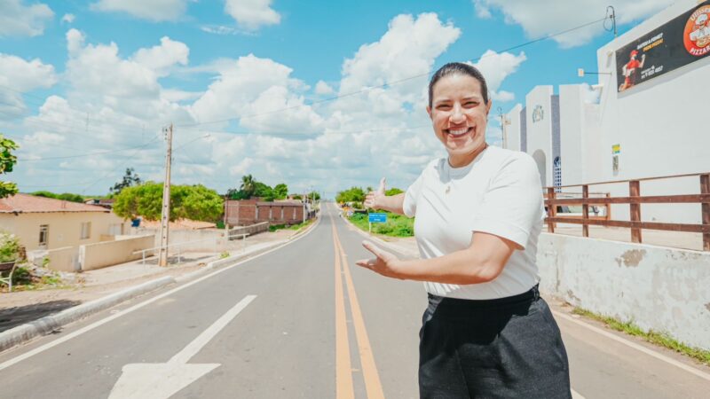 PE na Estrada: governadora Raquel Lyra entrega requalificação da PE-483, em Salgueiro