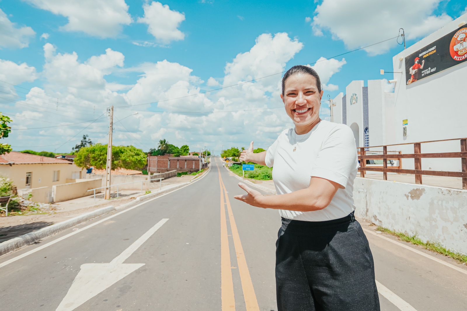 PE na Estrada: governadora Raquel Lyra entrega requalificação da PE-483, em Salgueiro