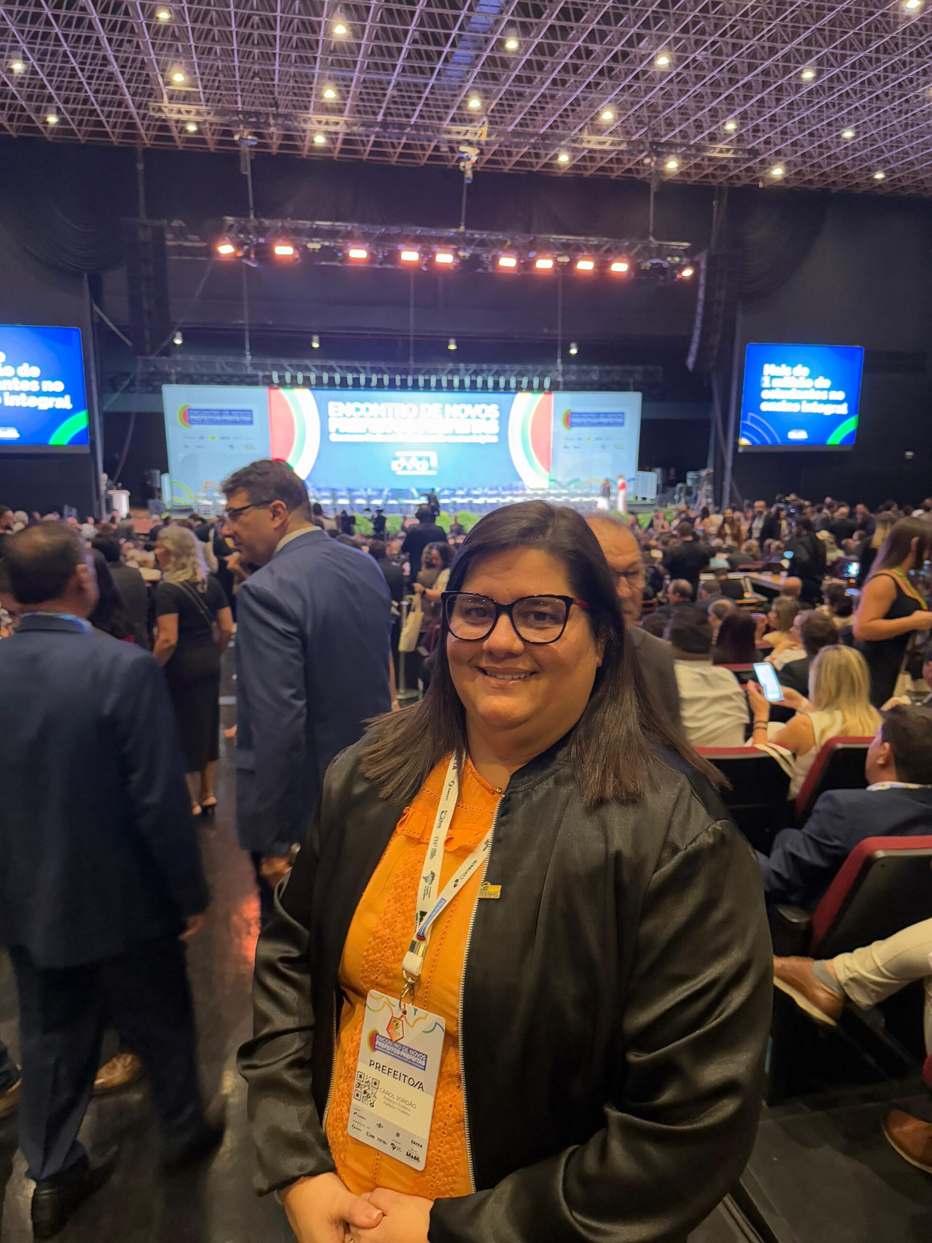 Prefeita Carol Jordão Participa do Encontro de Prefeitos e Prefeitas em Brasília