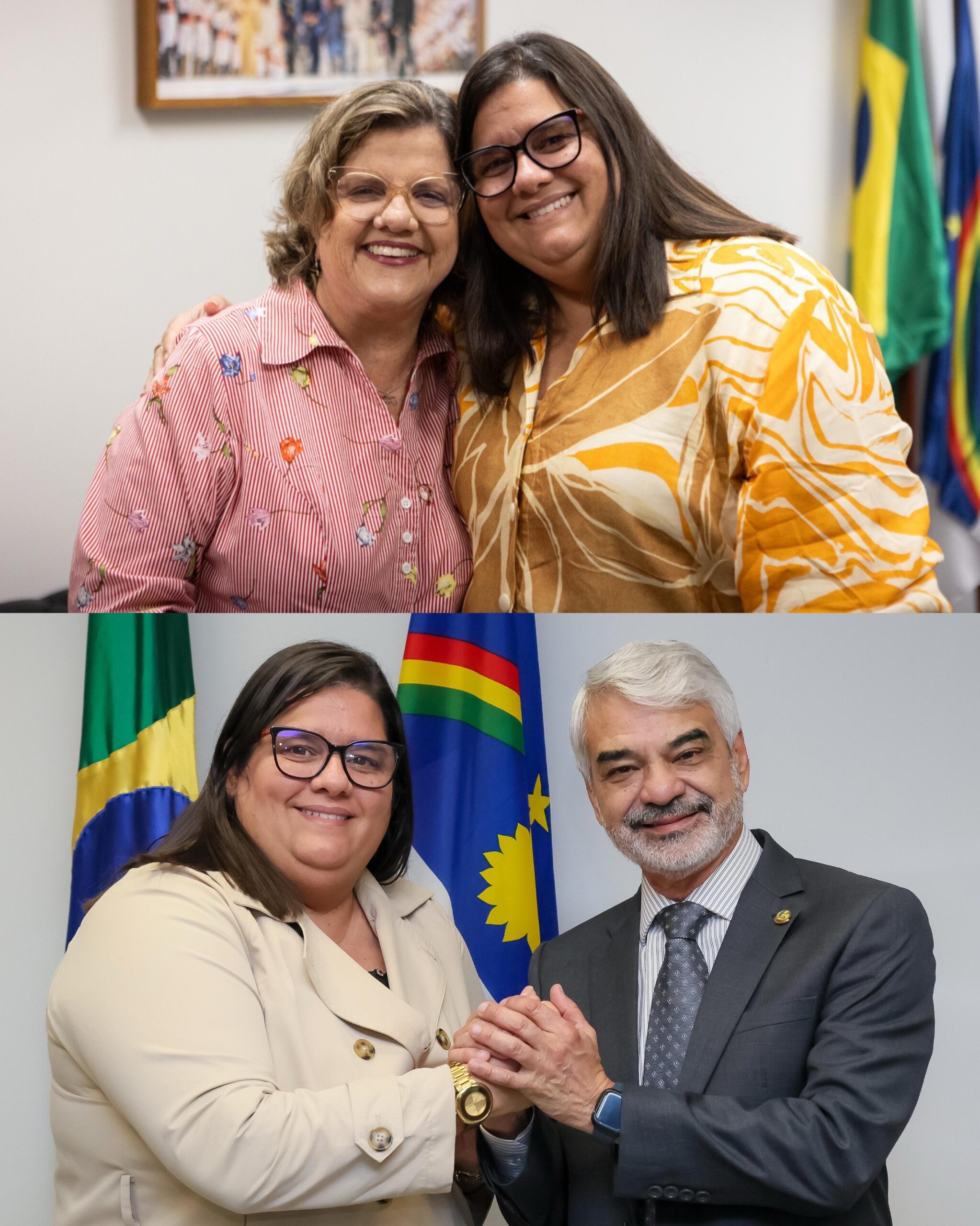 Prefeita Carol Jordão Dialoga com Senadores Teresa Leitão e Humberto Costa para Articular Melhorias para Ribeirão