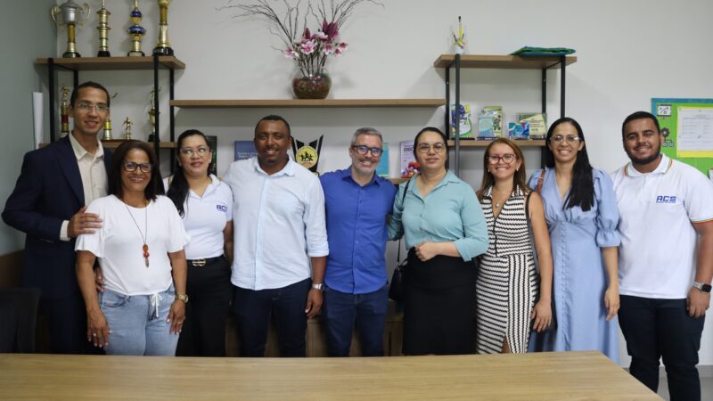 Associação Conexão Social recebe o secretário estadual de Educação, Gilson Monteiro