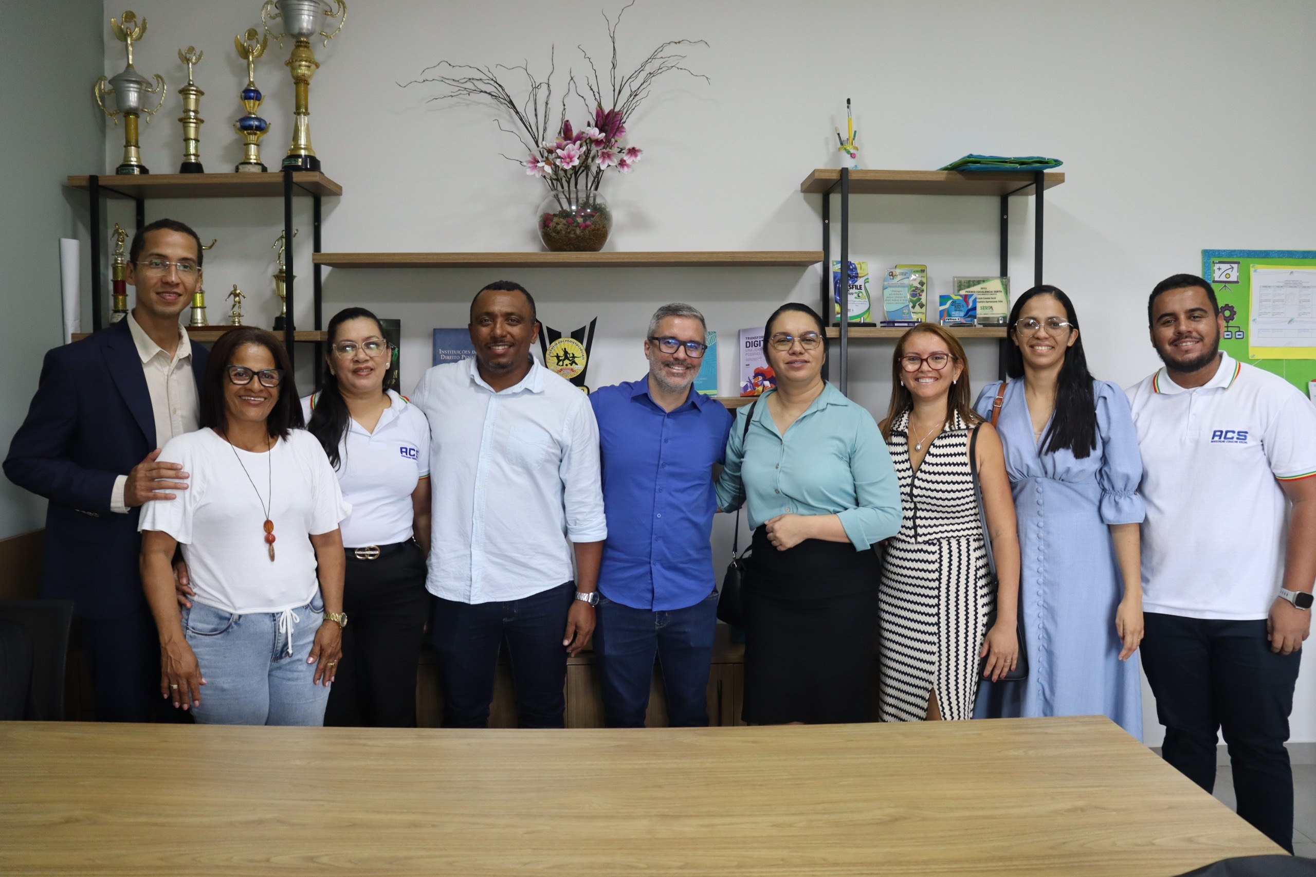 Associação Conexão Social recebe o secretário estadual de Educação, Gilson Monteiro