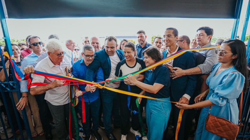 Governadora Raquel Lyra inaugura escola no município de Lagoa de Itaenga, na Mata Norte