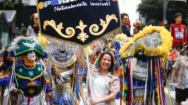 PE meu País: governadora Raquel Lyra apresenta o Carnaval pernambucano à cidade de São Paulo