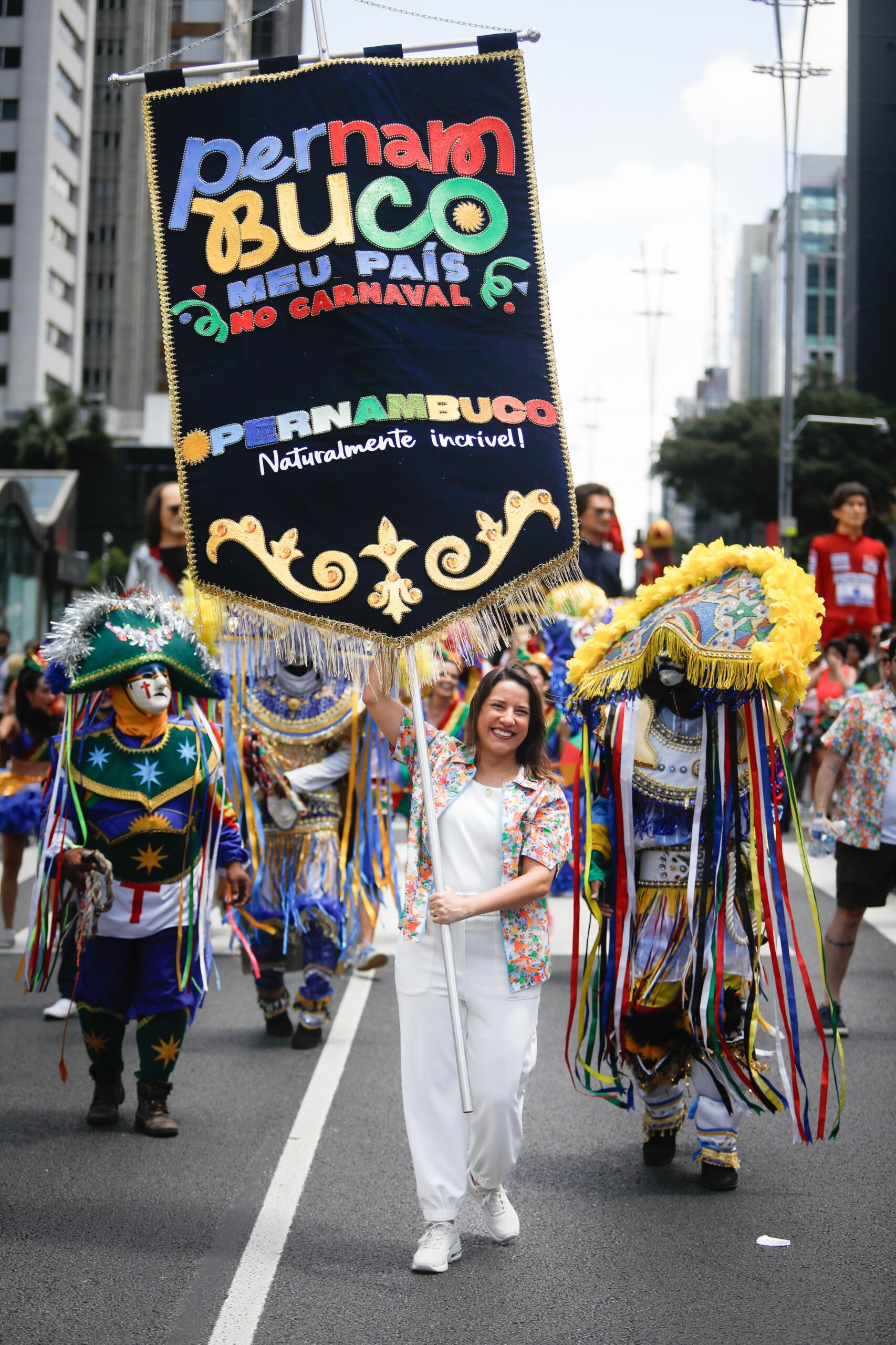 PE meu País: governadora Raquel Lyra apresenta o Carnaval pernambucano à cidade de São Paulo