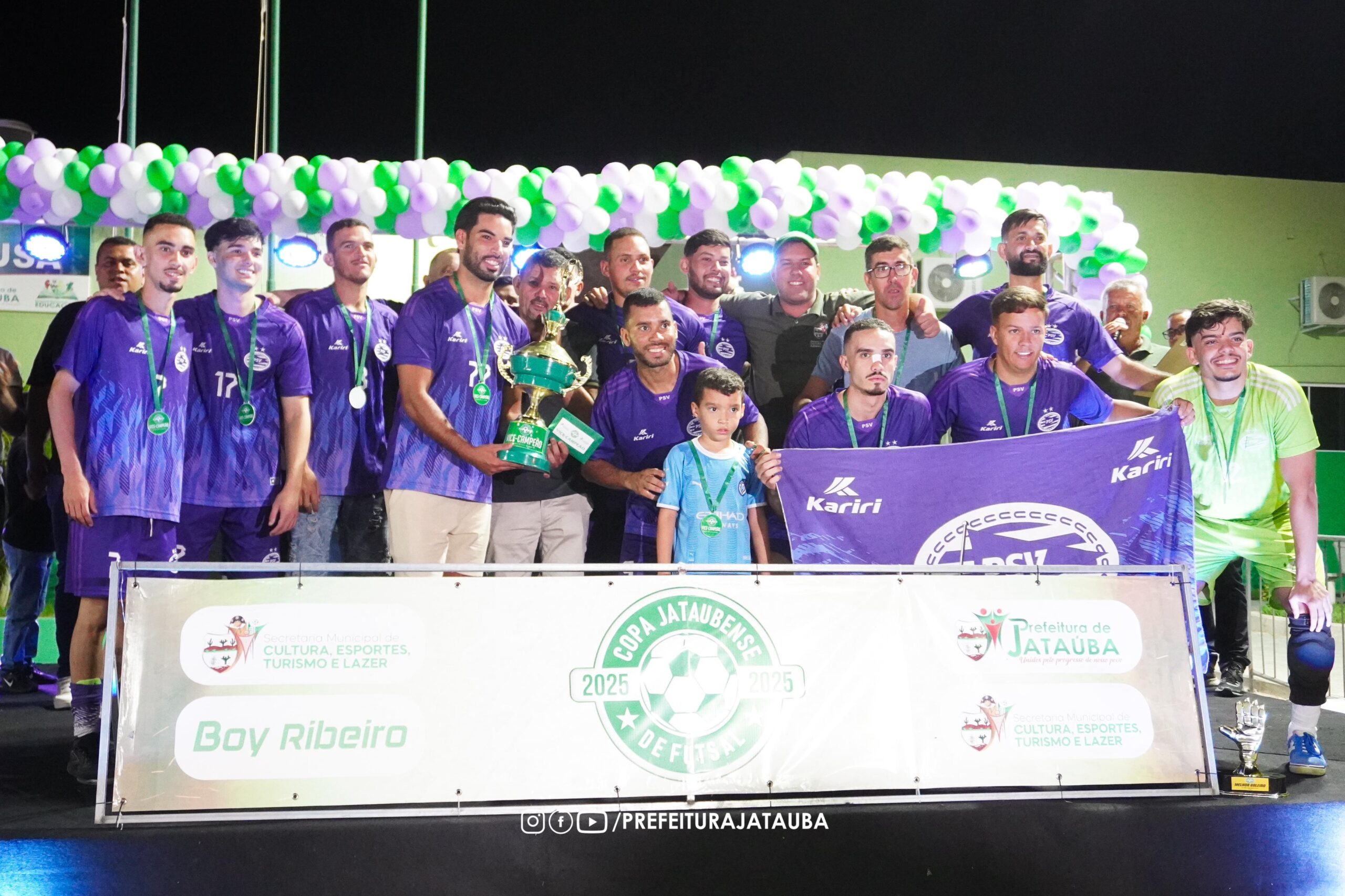 Final da Copa Jataubense de Futsal e Desafio X1 2025 atrai público record