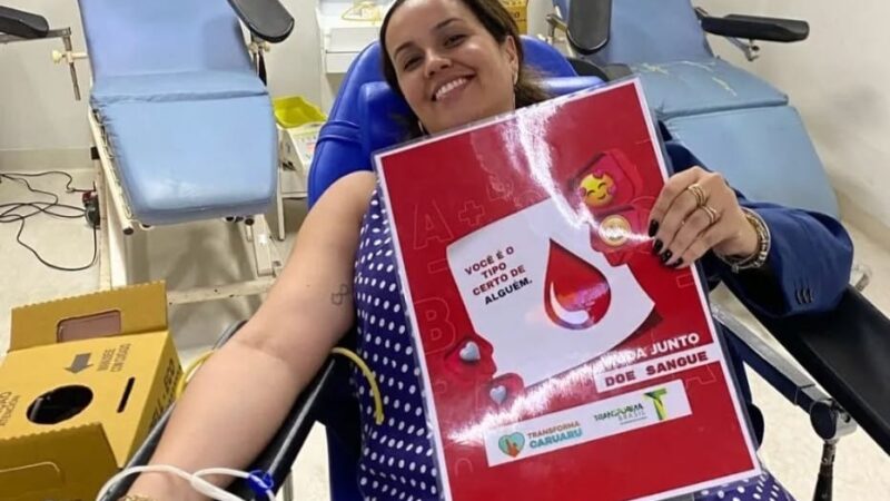 Transforma Caruaru promove a campanha “Muda Junto, Doe Sangue!” para fortalecer estoque no período carnavalesco