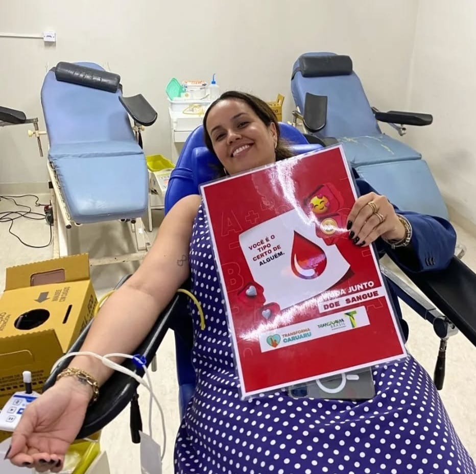 Transforma Caruaru promove a campanha “Muda Junto, Doe Sangue!” para fortalecer estoque no período carnavalesco