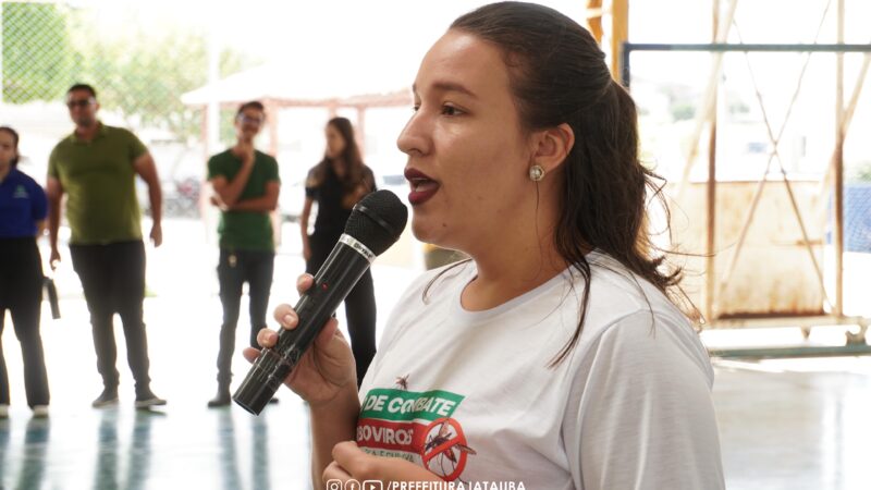 Prefeitura de Jataúba promoveu ação de conscientização e combate as arboviroses