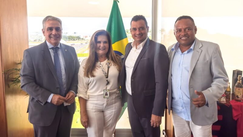 Prefeito de Juazeiro, segue agenda em Brasília para viabilizar investimentos em Saneamento Básico e Macrodrenagem, através do PAC