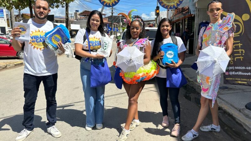 Câmara do Cabo Promove Conscientização Ambiental com Campanha “Verão no Cabo: cuidar para aproveitar” e distribui materiais informativos