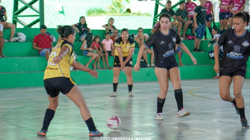 EM COMEMORAÇÃO AO DIA INTERNACIONAL DA MULHER, PREFEITURA DE JATAÚBA PROMOVE TORNEIO FEMININO DE FUTSAL