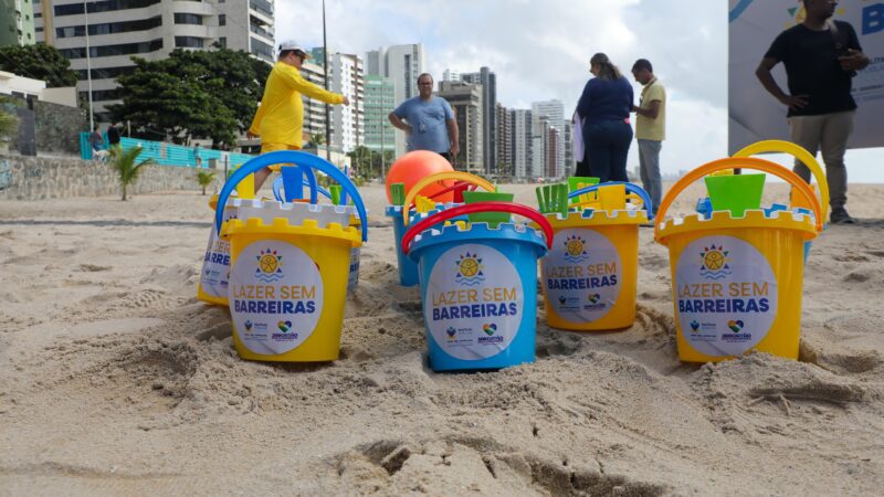 Prefeitura do Jaboatão dos Guararapes inaugura o projeto Lazer sem Barreiras, na Orla de Piedade