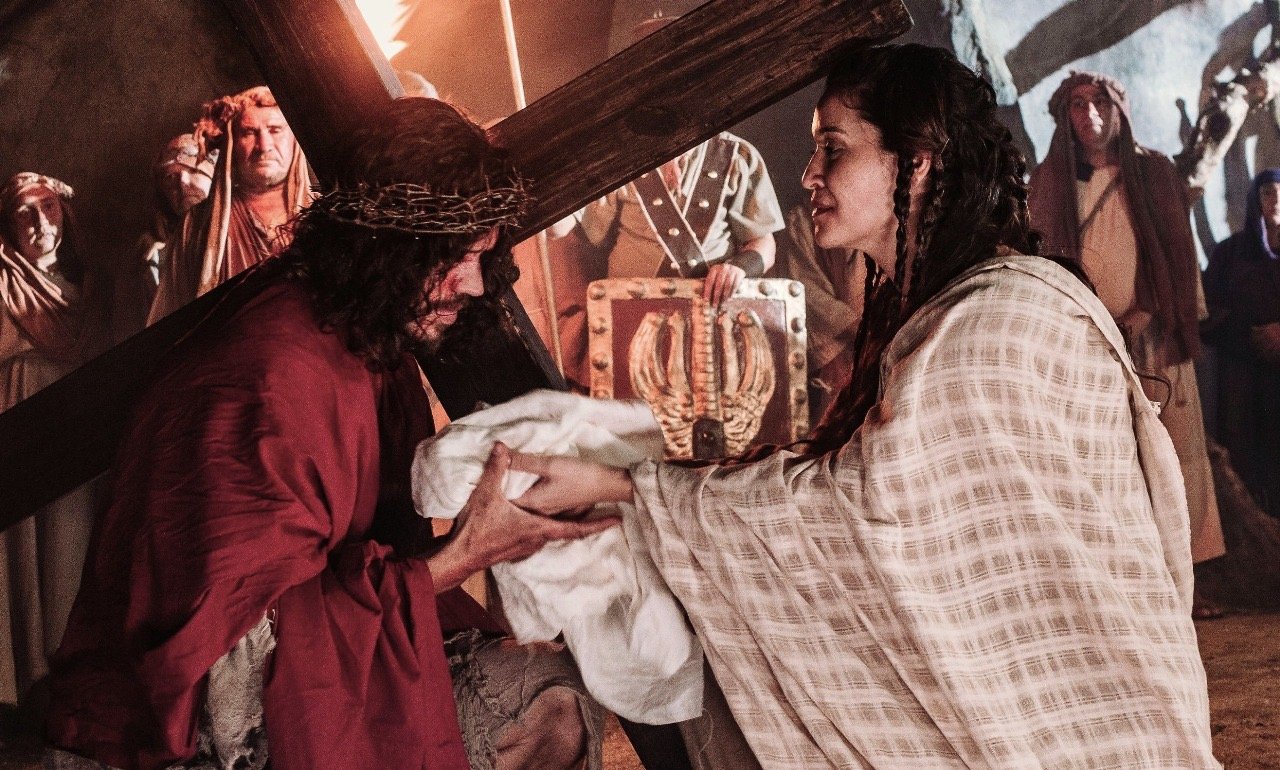 Personagem Verônica está entre as novidades na Paixão de Cristo de Nova Jerusalém em 2025