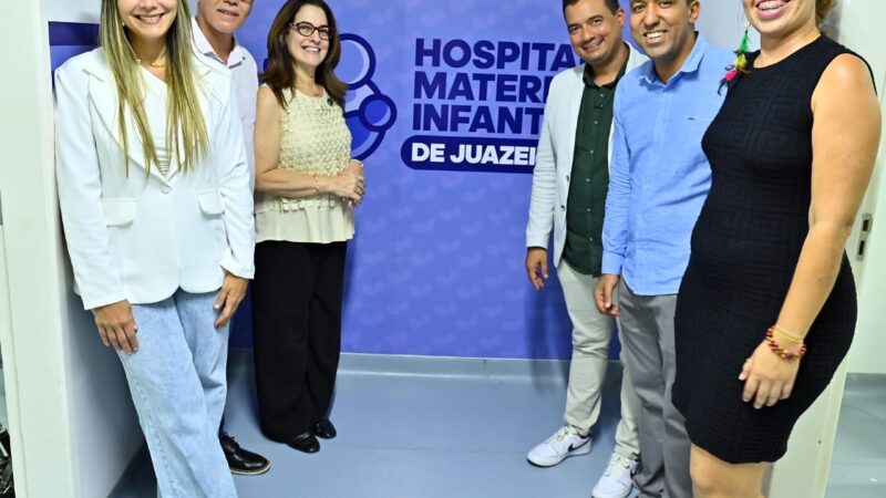 Primeira etapa de requalificação da Maternidade de Juazeiro é entregue pelo prefeito Andrei Gonçalves