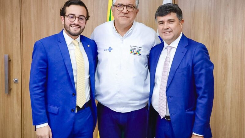 Eduardo da Fonte solicita novo acelerador linear para o Hospital Oswaldo Cruz em audiência com o ministro da Saúde