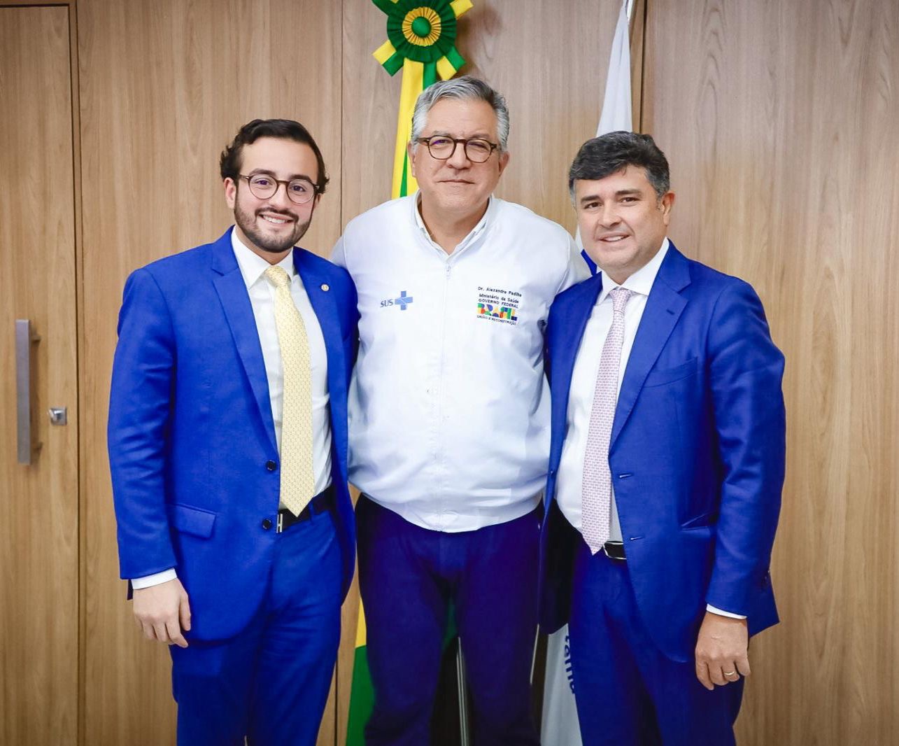Eduardo da Fonte solicita novo acelerador linear para o Hospital Oswaldo Cruz em audiência com o ministro da Saúde