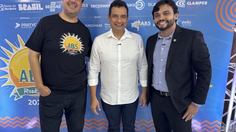 Prefeito Andrei participa da abertura do ABS Roadshow 2025 e destaca protagonismo de Juazeiro na energia solar