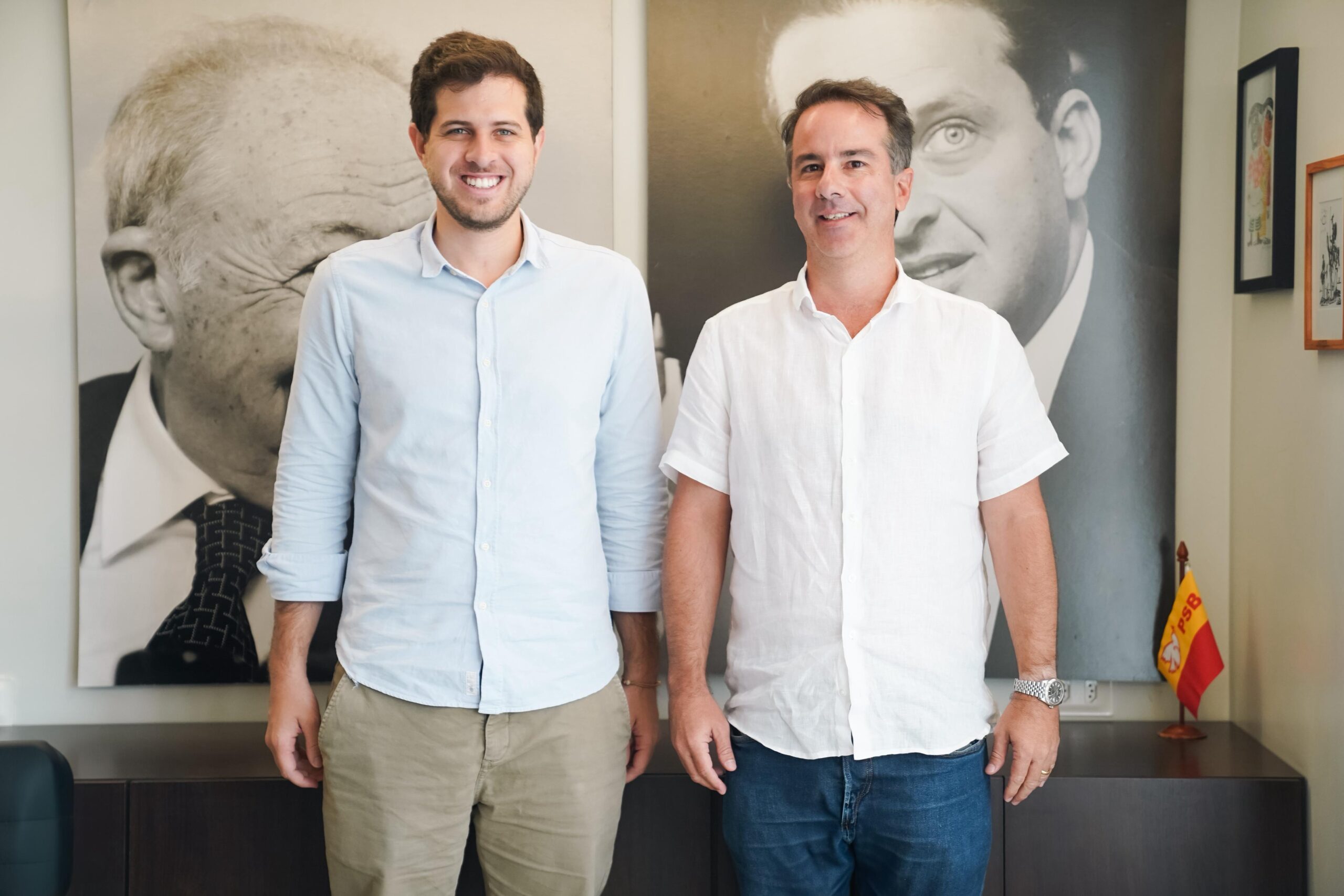 Ribeirão: Marcello Maranhão se encontra com o dep. federal Pedro Campos para tratar de pautas para o desenvolvimento da mata sul