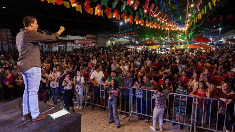 Com programação de forró e anúncio para a saúde, Gonçalves Ferreira celebra noite do São João na Roça