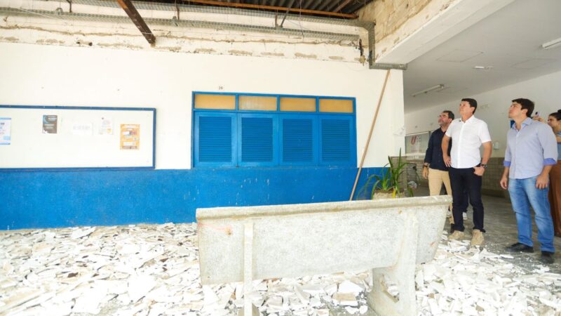 Prefeito Simão Durando clama por reforma urgente da UPE e apela à governadora: “A situação é de perigo”