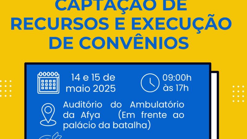 Prefeitura de Jaboatão promove oficina para fortalecer a captação e gestão de recursos públicos