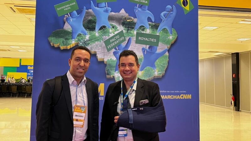 Prefeito de Juazeiro encerra agenda em Brasília buscando investimentos para pavimentação e drenagem urbana