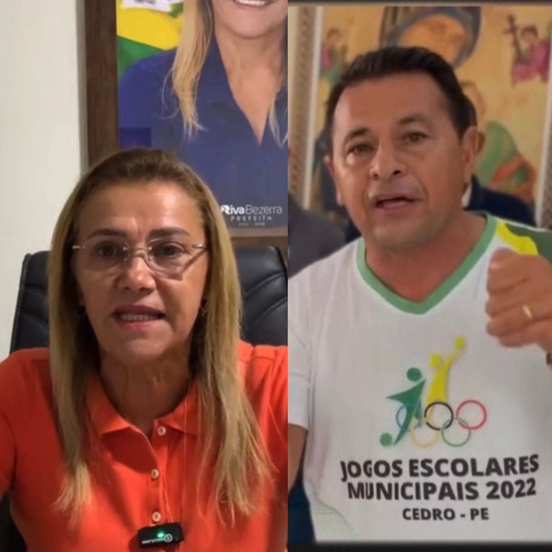 Prefeita de Cedro acusa ex-gestor de violência política: “bota num canto de parede”