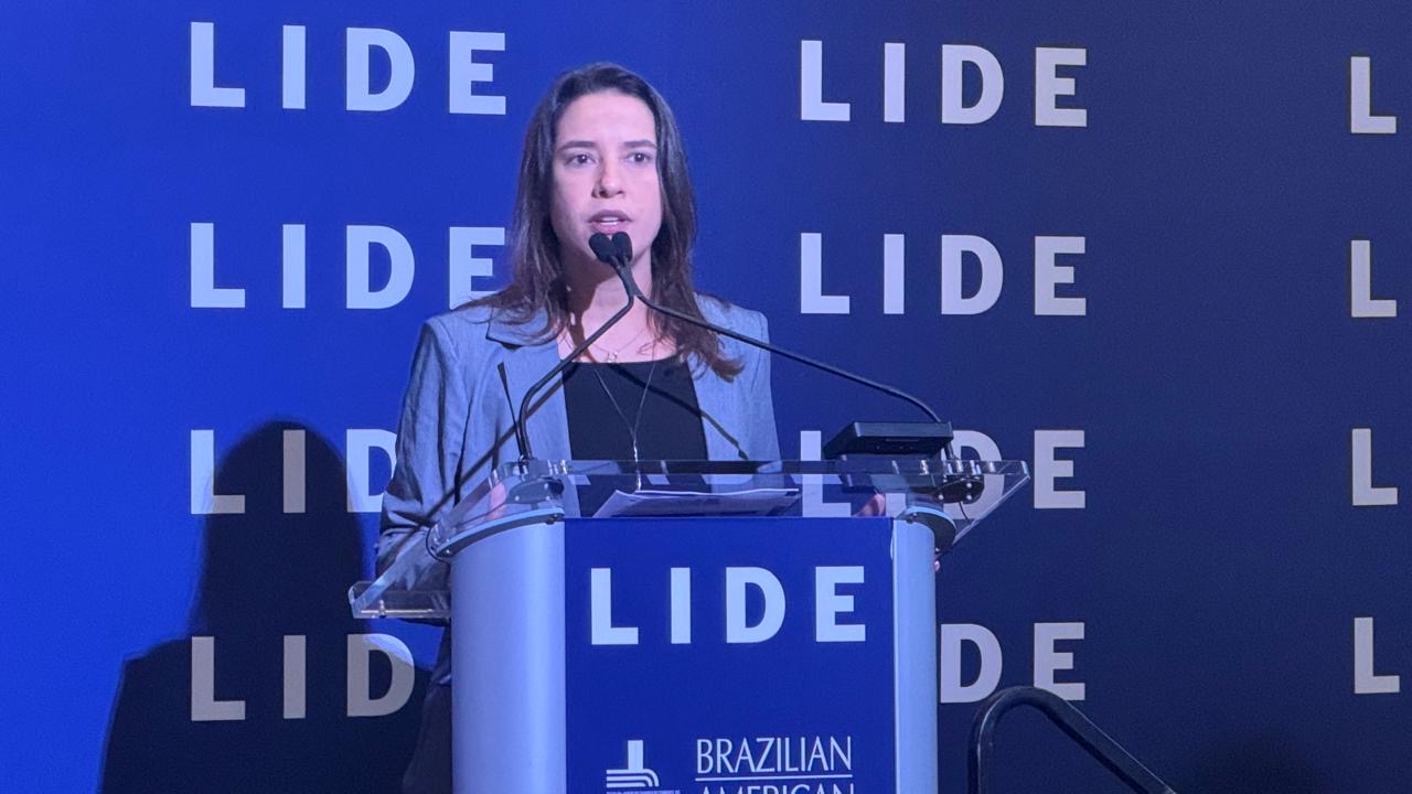 “Pernambuco conseguiu retomar sua capacidade de investimento e a visão estratégica de futuro”, destacou a governadora Raquel Lyra durante painel no 14º LIDE Brazil Investment Forum, em Nova York