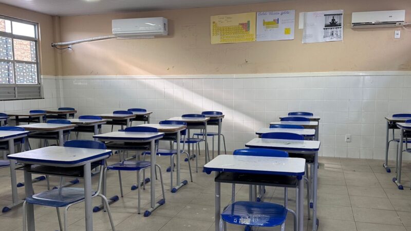 Gestão Anisio Viana transforma as escolas com climatização total  