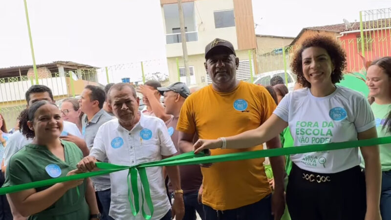 Água Preta: Prefeito Miruca inaugura a Creche Jonas Thompson