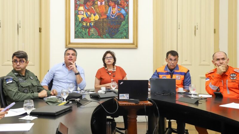 Governo do Estado reúne prefeitos da Região Metropolitana do Recife e da Mata Sul em trabalho integrado de monitoramento das chuvas