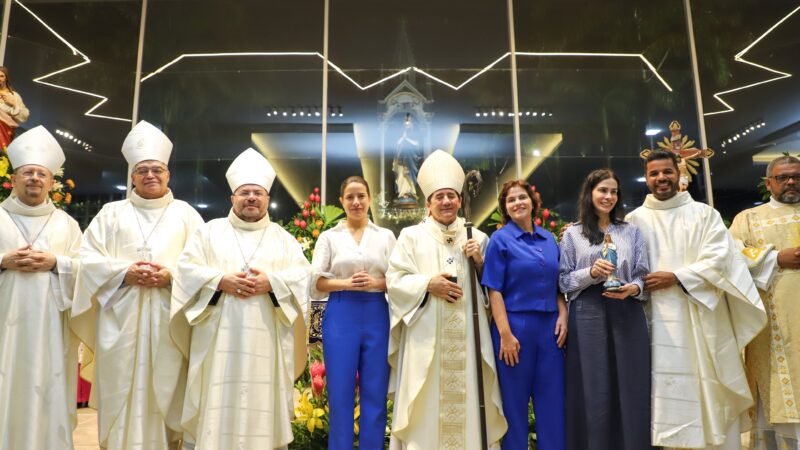 Em noite de fé e emoção no Recife, governadora Raquel Lyra entrega a completa requalificação do Santuário do Morro da Conceição