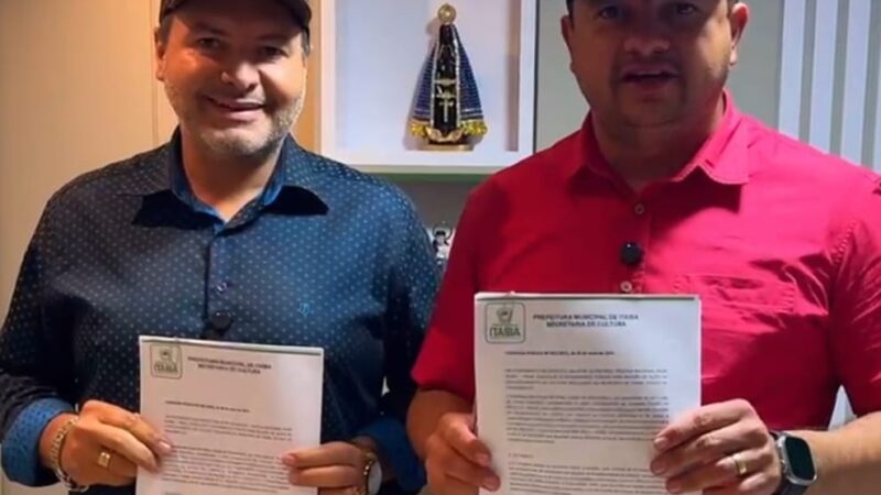 Itaíba celebra investimentos de mais de R$ 1,39 milhão na cultura com verbas da PNAB