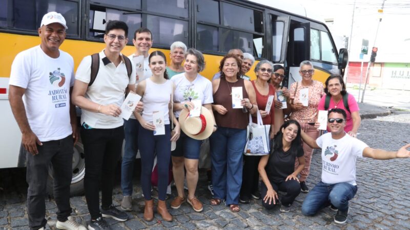 Grupo vive primeira experiência comercial do Turismo Rural do Jaboatão dos Guararapes