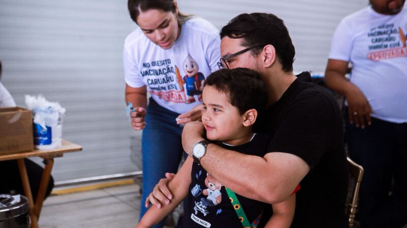 Prefeitura de Caruaru promoveu mobilização no Dia D de Vacinação Contra a Influenza