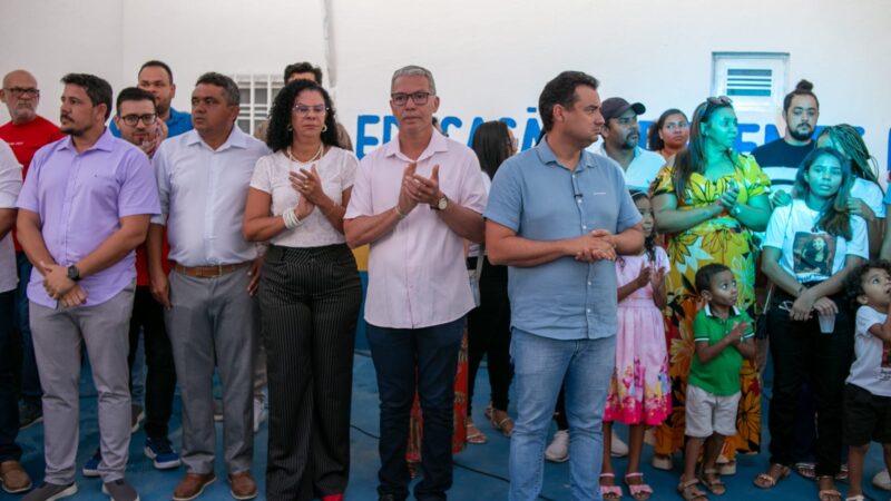 Em solenidade marcada por muita emoção, prefeito Andrei inaugura Escola de Educação Infantil Ingrid Vitória, em Juazeiro