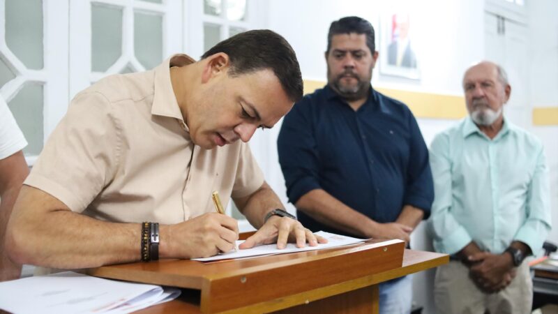Prefeito Sivaldo Albino autoriza pavimentação de mais 23 ruas e construção de novas praças em Garanhuns