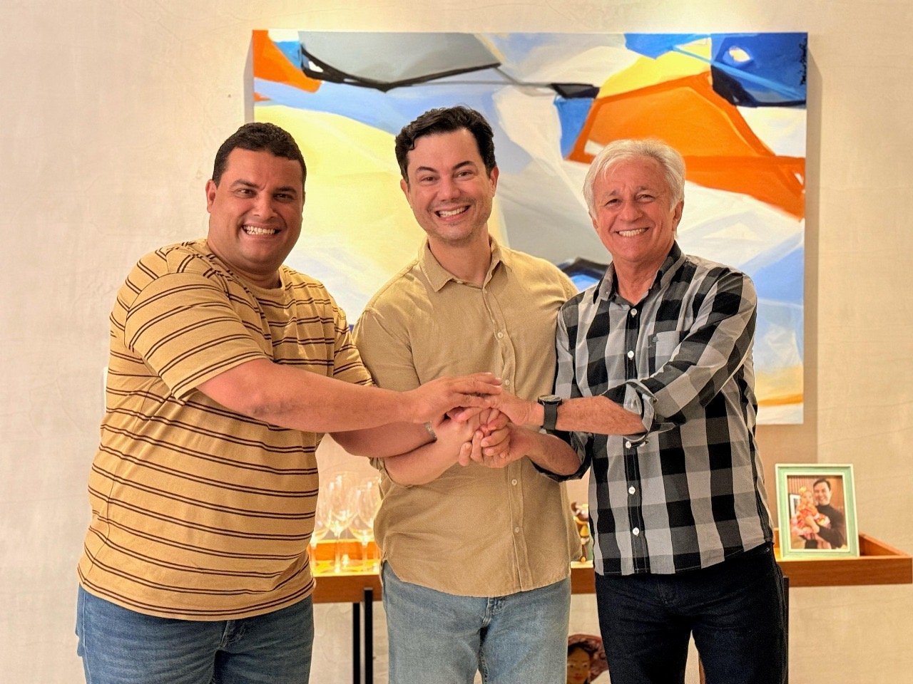 Clodoaldo Magalhães recebe adesão de Davi Muniz e Doduel Varela