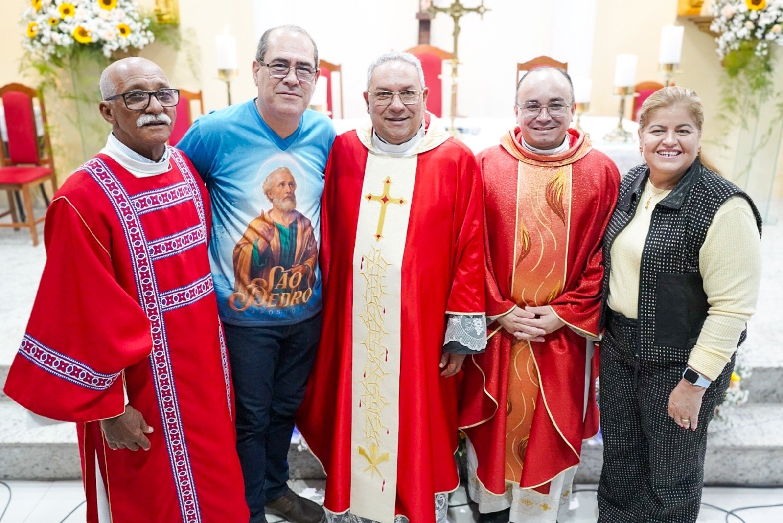 Mano e Andrea Medeiros celebram o sucesso dos festejos juninos de Jaboatão
