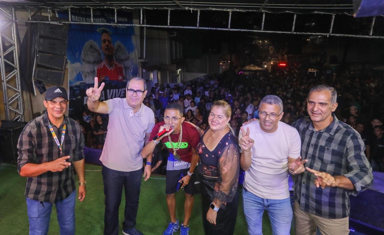 Cavaleiro recebe visita do prefeito Mano Medeiros e da primeira-dama Andrea Medeiros no Jaboatão