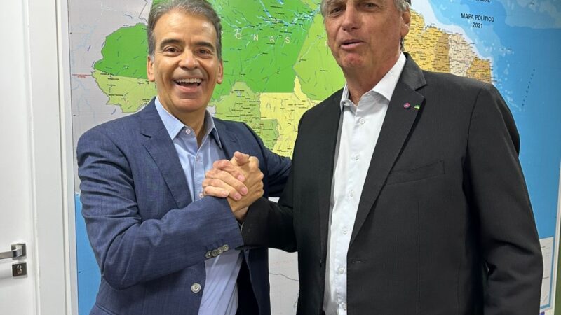 Coronel Alberto Feitosa em agenda em Brasília